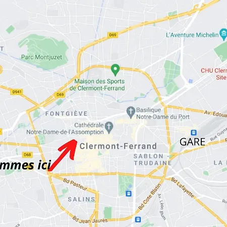 #studio La Ruche#mansarde/ Hyper-centre/face Au Tram شقة *